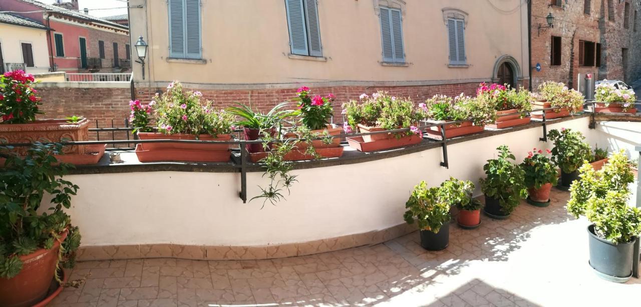 شقة La Terrazza تشيوسي المظهر الخارجي الصورة